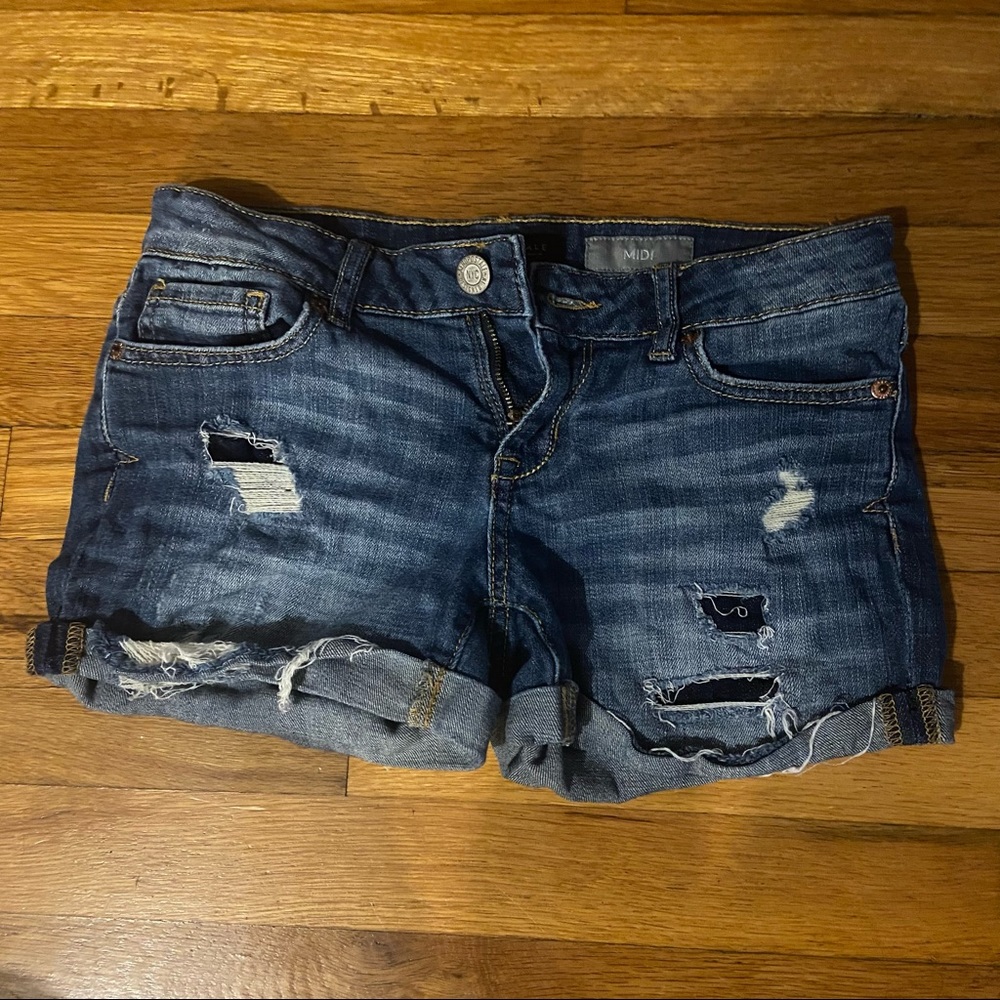 aeropostale midi shorts